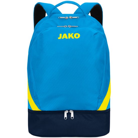 Afbeeldingen van Rugzak Iconic  JAKO-blauw/marine/fluogeel