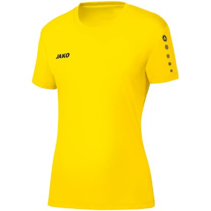 Afbeeldingen van Shirt Team KM damesmaten citroen